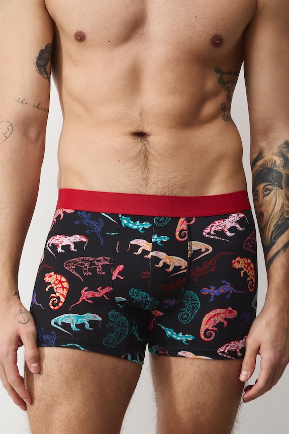 Boxerky pánske bavlnené s elastanom 2-pack RS26-BIM503