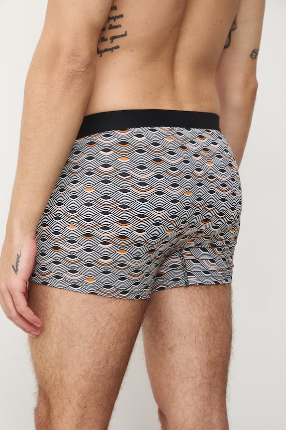 Boxerky pánske bavlnené s elastanom 2-pack RS26-BIM504
