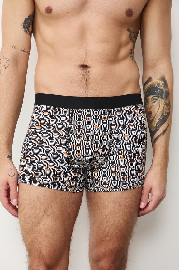 Boxerky pánske bavlnené s elastanom 2-pack RS26-BIM504