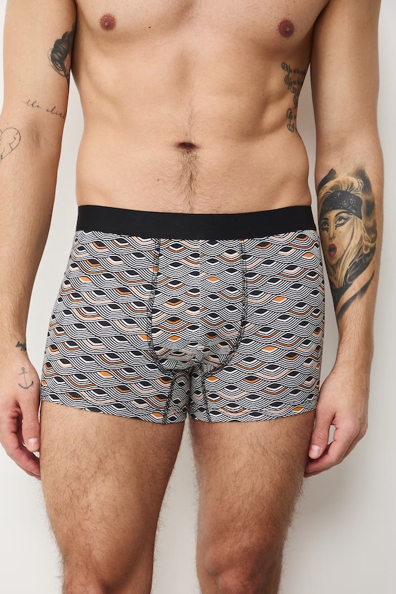 Boxerky pánske bavlnené s elastanom 2-pack RS26-BIM504