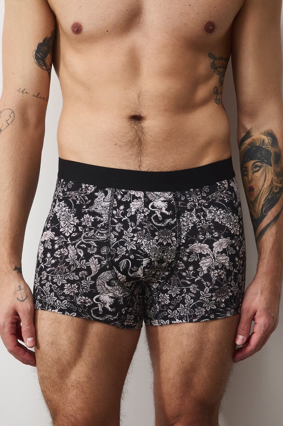 Boxerky pánske bavlnené s elastanom 2-pack RS26-BIM507