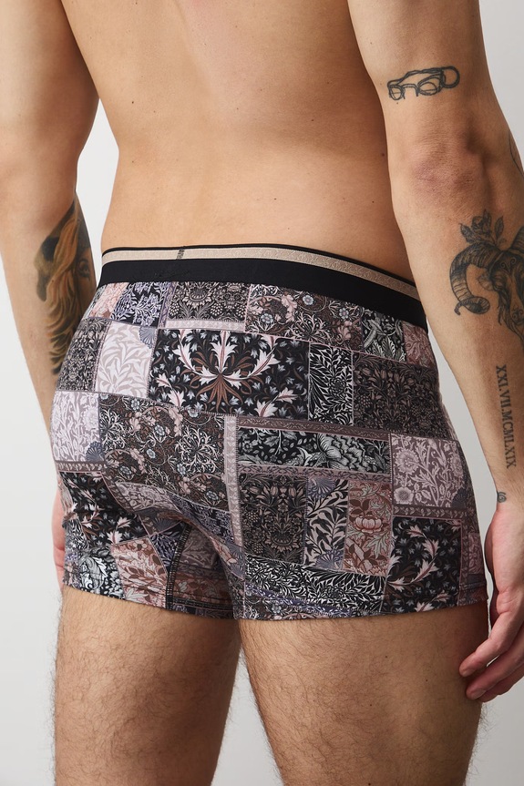 Boxerky pánske bavlnené s elastanom 2-pack RS26-BIM507