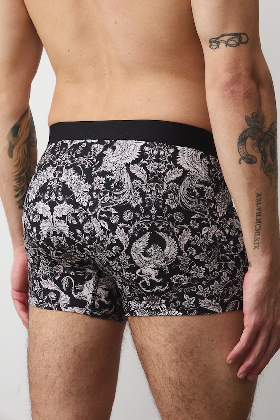 Boxerky pánske bavlnené s elastanom 2-pack RS26-BIM507