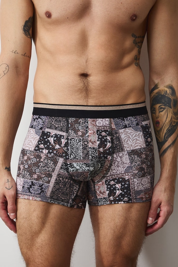 Boxerky pánske bavlnené s elastanom 2-pack RS26-BIM507