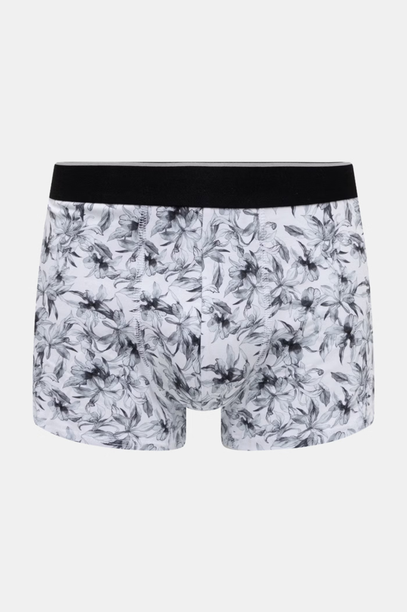 Bokserki męskie bawełniane z elastanem 2-pack RS26-BIM701 czarny RS26