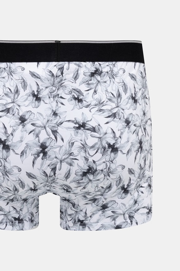 Bokserki męskie bawełniane z elastanem 2-pack czarny RS26-BIM701