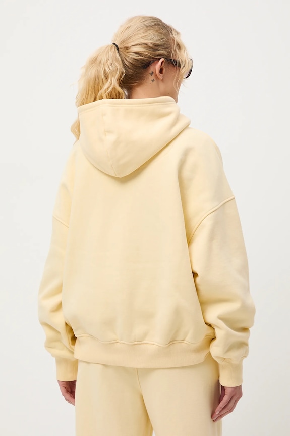 Oblečenie Mikina s kapucňou hladká RS26-BLD010 žltá