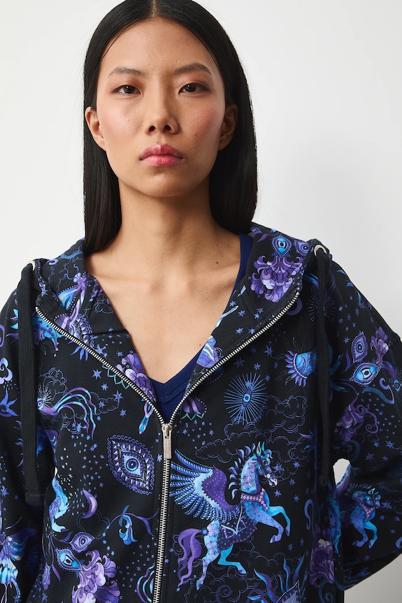 Medicine felpa blu navy RS26-BLD031