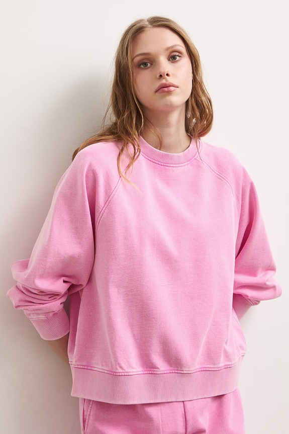 Medicine bluza damska bawełniana różowy RS26-BLD090