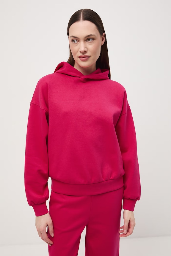Mikina s kapucí dámská RS26-BLD602 růžová RS26