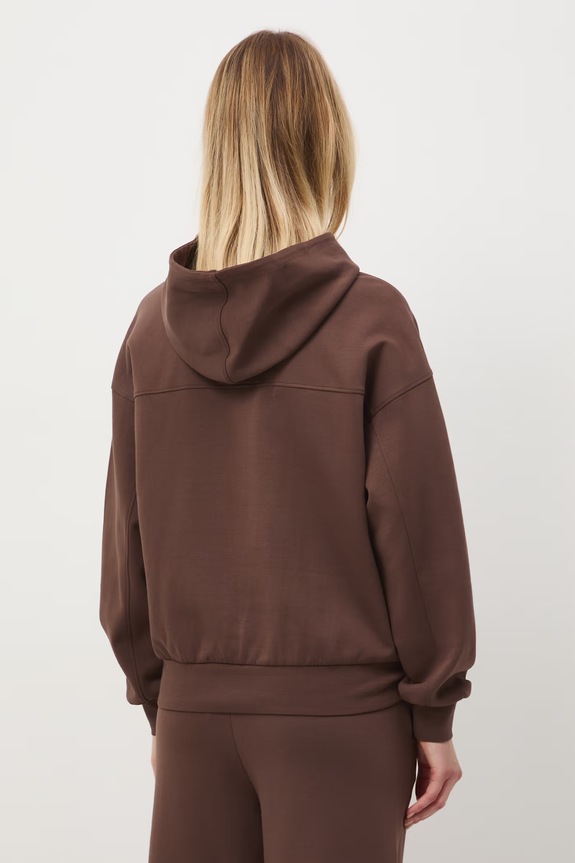 Odzież Bluza z kapturem damska RS26-BLD602 brązowy