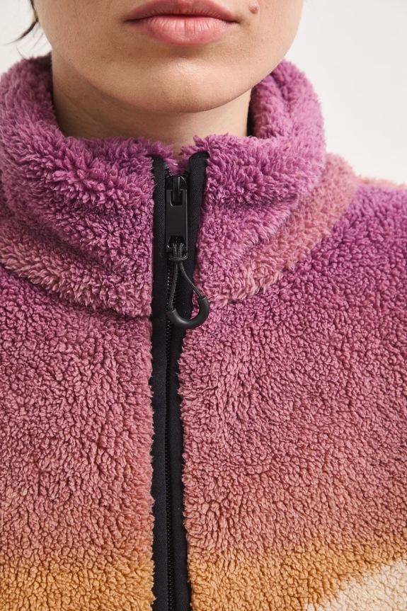 Bluza rozpinana damska polarowa z kolekcji Bieszczadzki Park Narodowy x Medicine RS26-BLD851