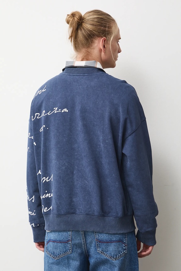 Odzież Bluza bawełniana męska z kolekcji Eviva L'arte RS26-BLM250 niebieski