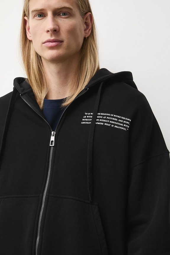 Bluza męska z kolekcji Eviva L'arte RS26-BLM251 czarny