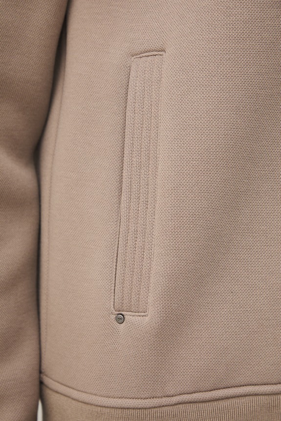 Medicine hanorac cu fermoar pentru bărbați, cu bumbac RS26-BLM600 maro