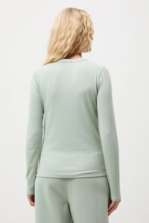 Oblečenie Tričko s dlhým rukávom s modálom RS26-BUD011 zelená