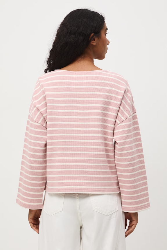 Odzież Longsleeve damski bawełniany RS26-BUD502 różowy