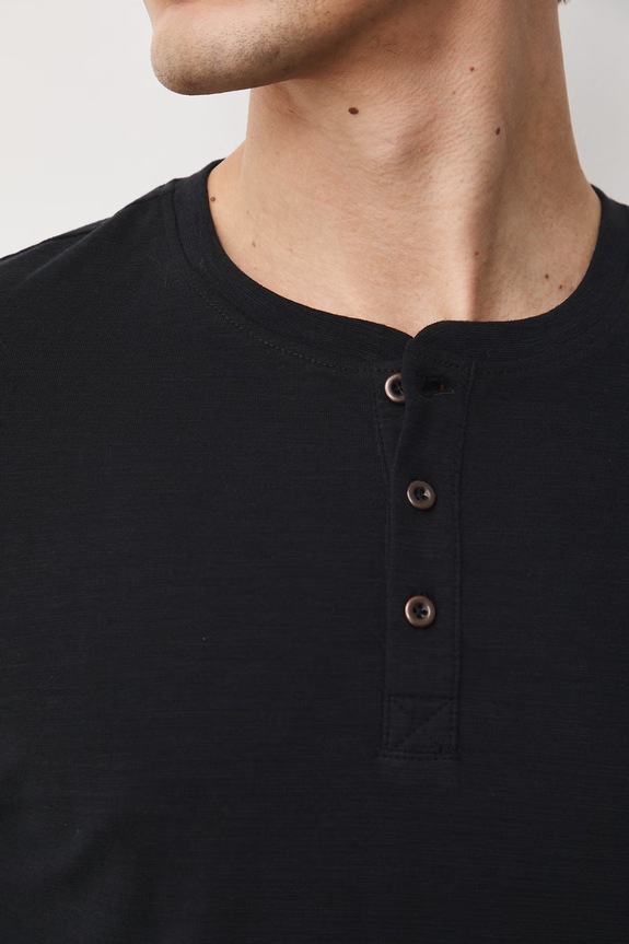Longsleeve męski bawełniany RS26-BUM053 czarny
