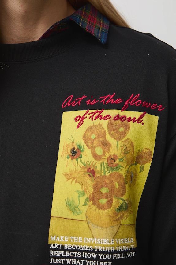 Longsleeve bawełniany męski z kolekcji Eviva L'arte RS26-BUM202