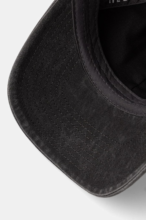 Medicine czapka z daszkiem bawełniana czarny RS26-CAD301