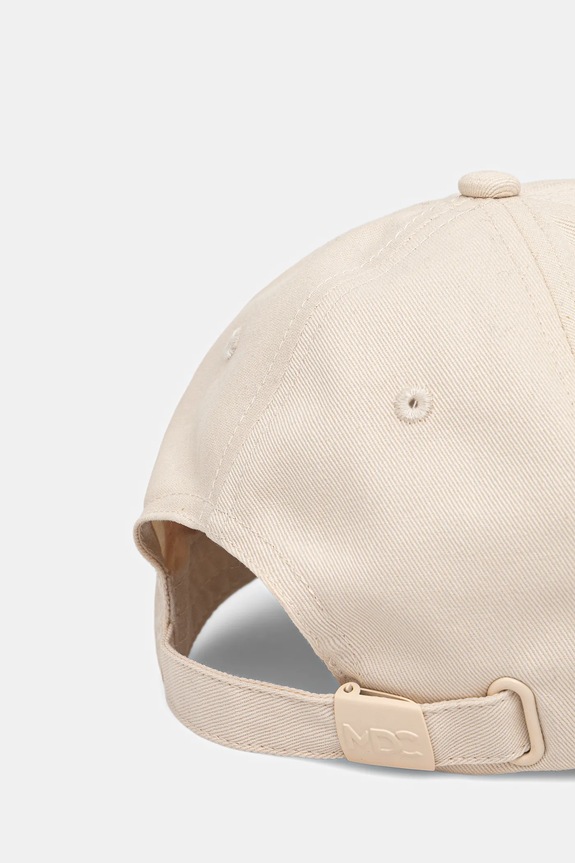 Czapka z daszkiem bawełniana z kolekcji Frida beżowy RS26-CAD450