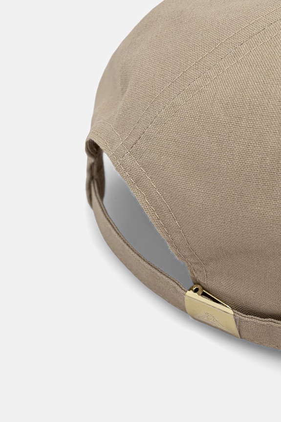 Dodatki Medicine kapa s šiltom ženska z dodatkom lana RS26-CAD701 zelena