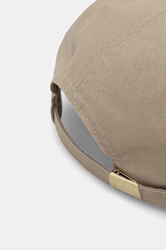Dodatki Medicine kapa s šiltom ženska z dodatkom lana RS26-CAD701 zelena