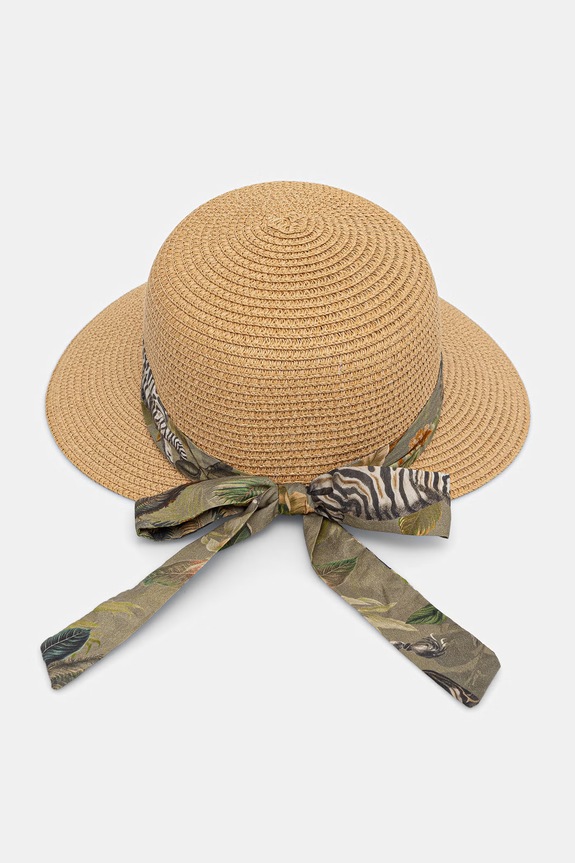 Akcesoria Kapelusz damski pleciony RS26-CAD718 beżowy