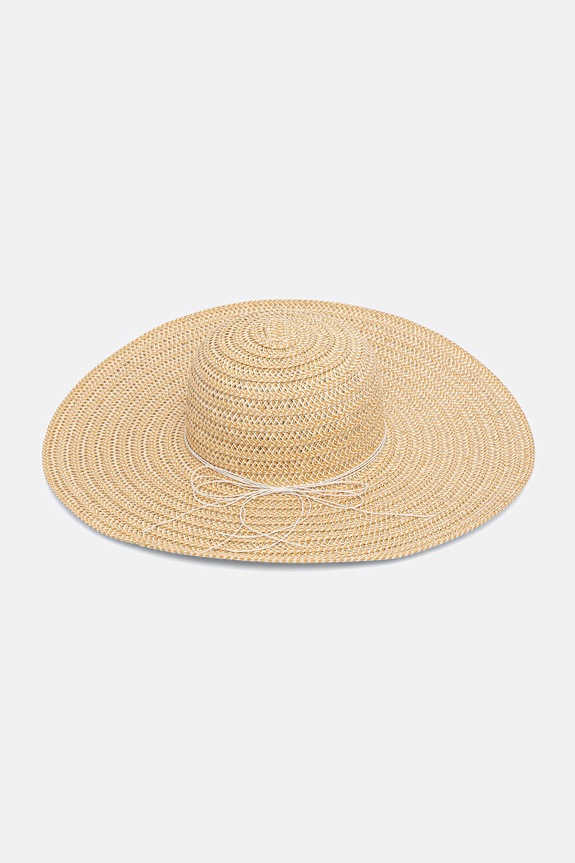 Akcesoria Kapelusz damski pleciony RS26-CAD720 beżowy