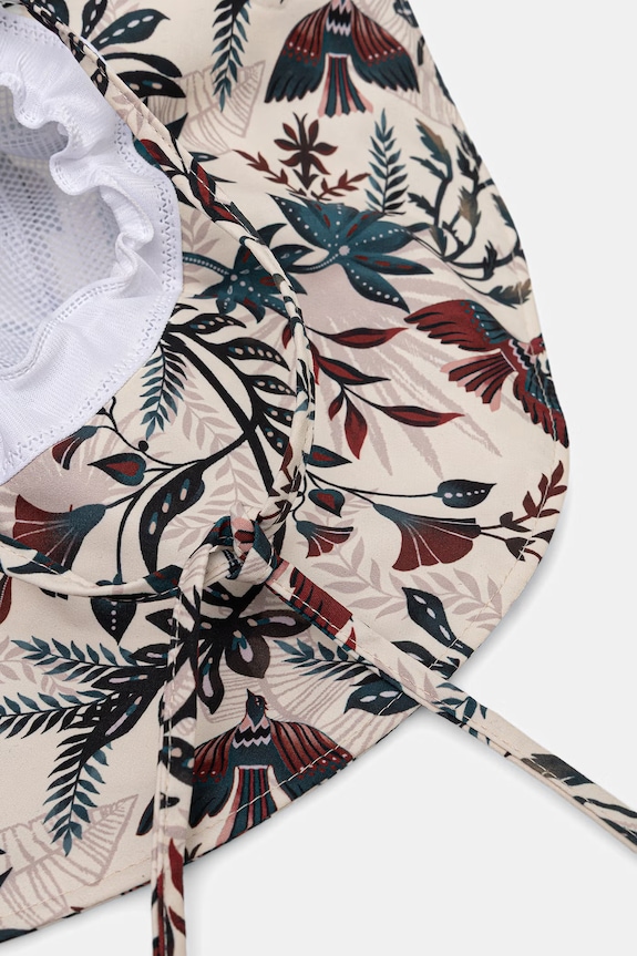 Kapelusz damski bawełniany RS26-CAD727 beżowy