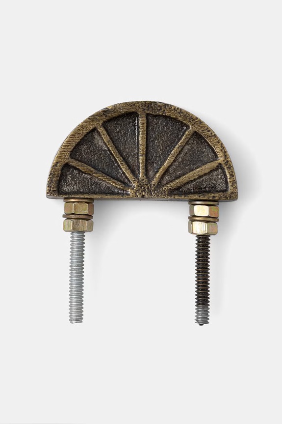 Nábytkové úchytky dekorativní z patinovaného kovu RS26-DEU212 zlatá RS26