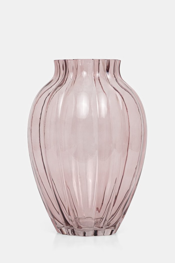 Wazon dekoracyjny ze szkła różowy RS26-DEU406