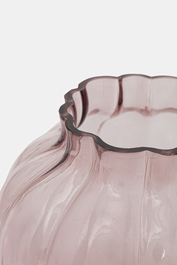 Wazon dekoracyjny ze szkła RS26-DEU407 różowy RS26
