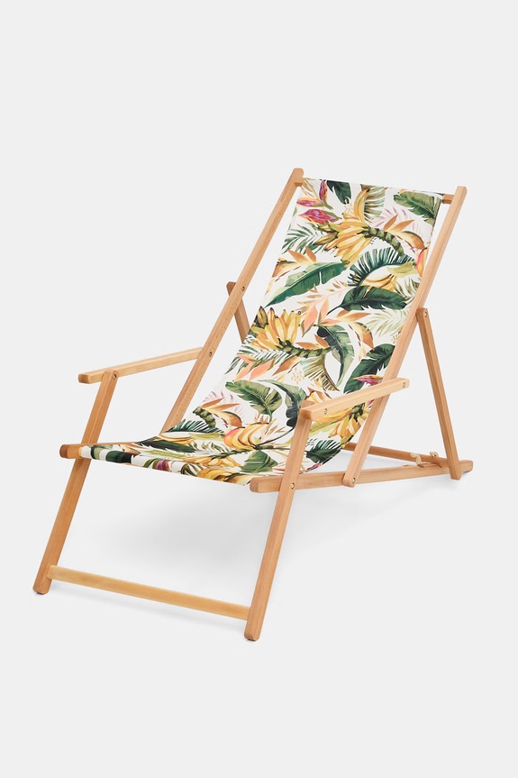 Leżak ogrodowy z podłokietnikami RS26-GAU802 multicolor RS26