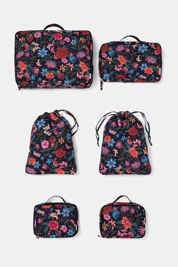 Zestaw organizerów podróżnych do bagażu multicolor RS26-GEU402