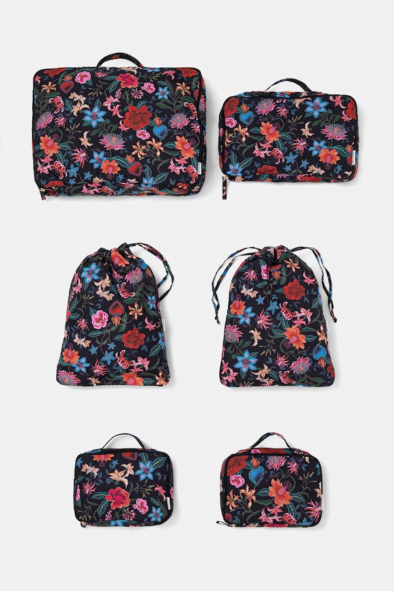 Zestaw organizerów podróżnych do bagażu multicolor RS26-GEU402