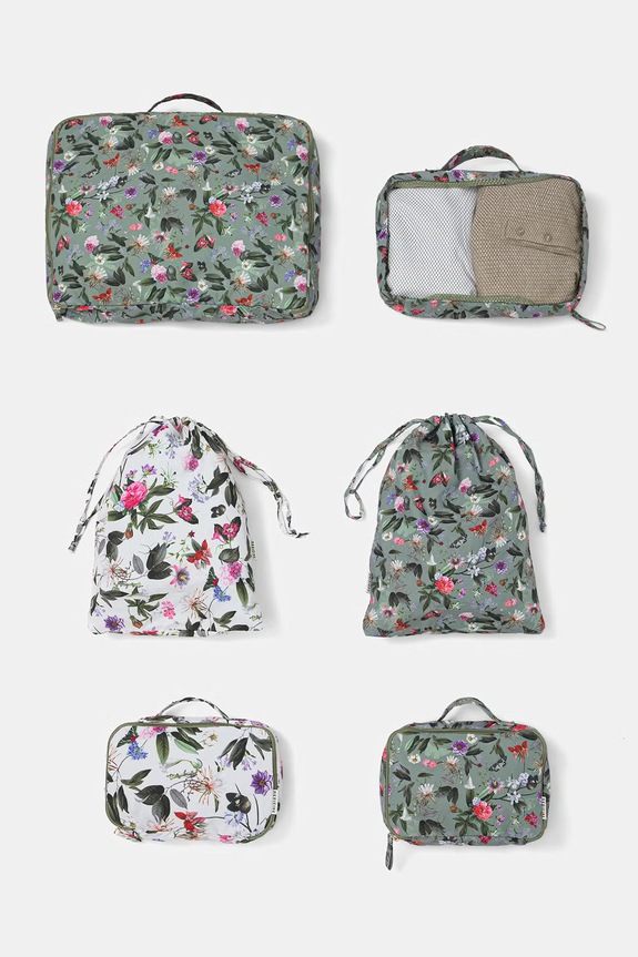 Zestaw organizerów podróżnych do bagażu multicolor RS26-GEU501