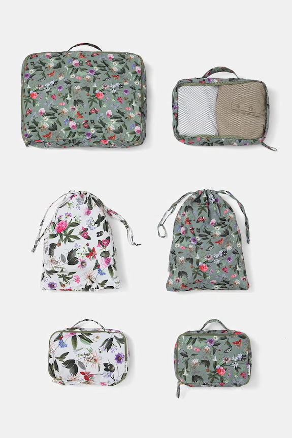 Zestaw organizerów podróżnych do bagażu multicolor RS26-GEU501