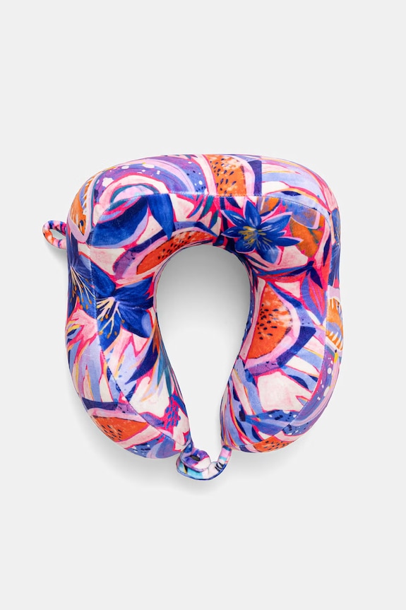 Poduszka podróżna wzorzysta multicolor RS26-GEUA01