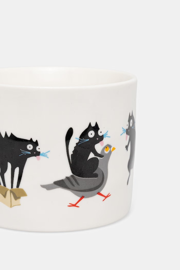 Kuchnia i jadalnia Kubek z porcelany RS26-KBU701 bordowy