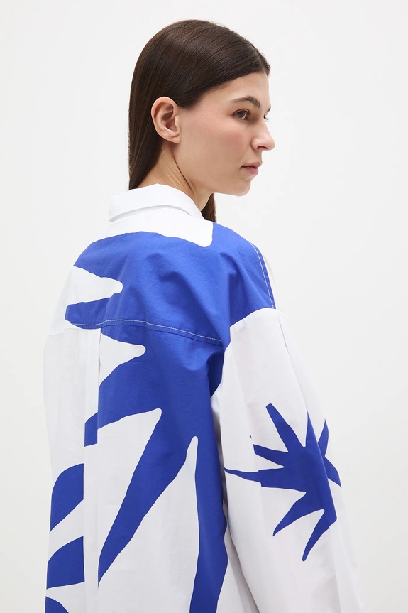 Bavlnená košeľa z kolekcie Eviva L'arte biela RS26-KDD254