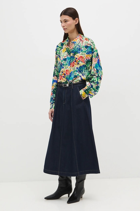 Koszula damska z kolekcji Eviva L'arte casual multicolor RS26-KDD255
