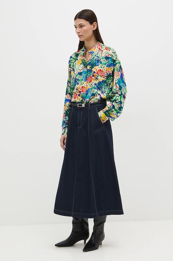 Koszula damska z kolekcji Eviva L'arte casual multicolor RS26-KDD255