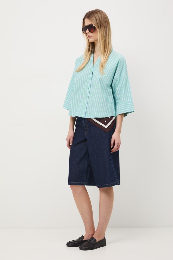 Medicine koszula damska bawełniana z elastanem zielony RS26-KDD603