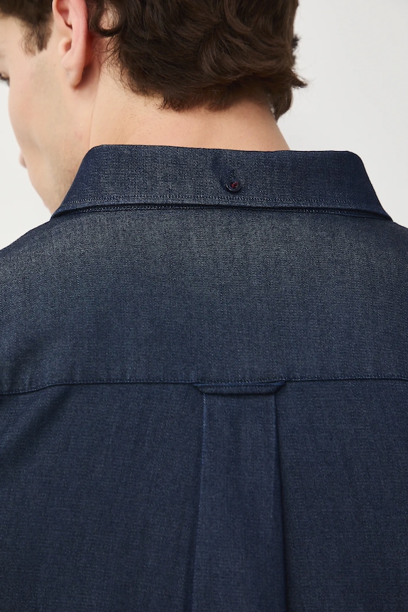 Rifľová košeľa RS26-KDM033 tmavomodrá