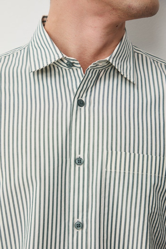 Košile pánská RS26-KDM506 tyrkysová