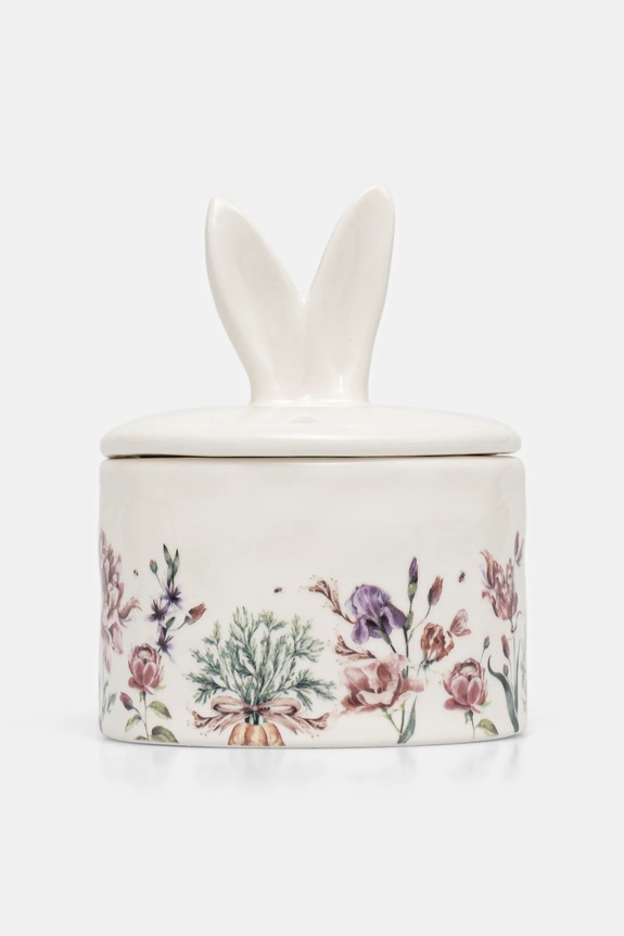 Słoik do przechowywania z porcelany multicolor RS26-KEU401