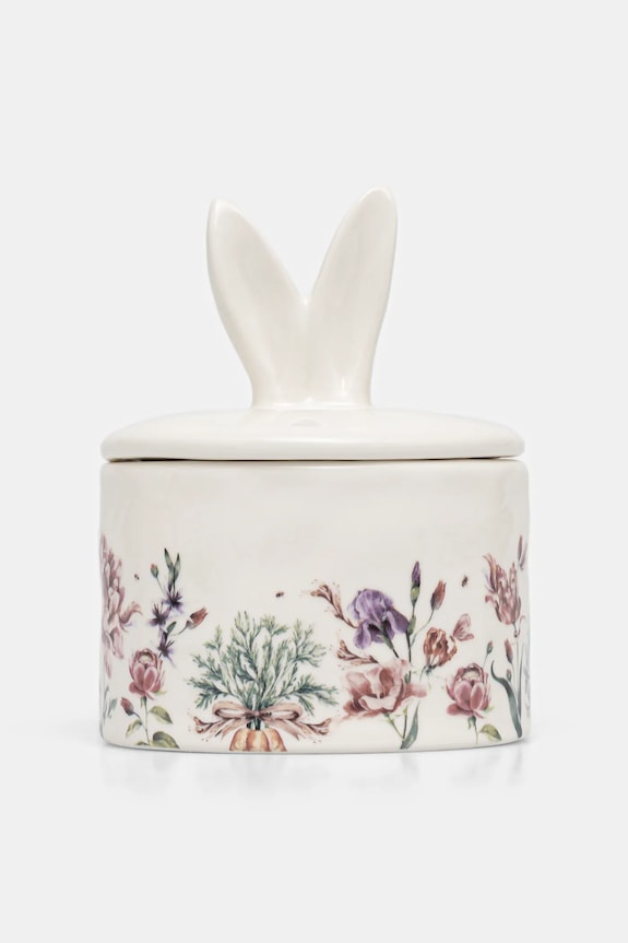 Słoik do przechowywania z porcelany multicolor RS26-KEU401