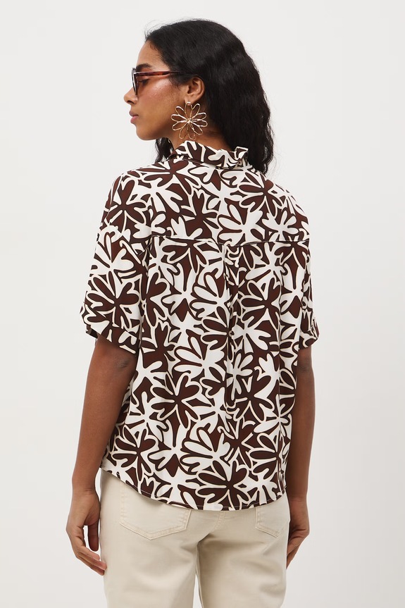 Odzież Medicine koszula damska z wiskozy RS26-KKD051 beżowy