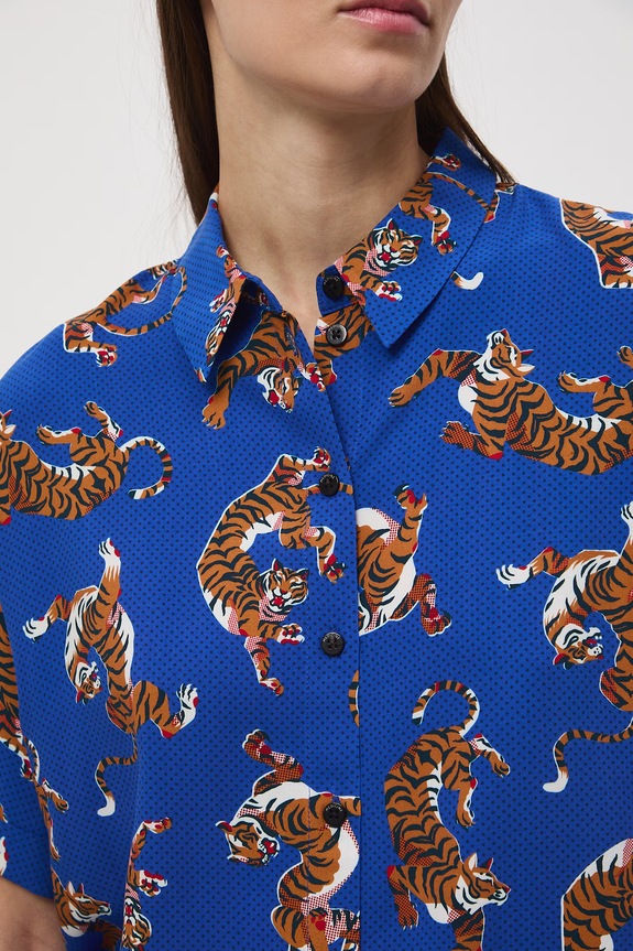 Medicine koszula damska z wiskozy RS26-KKD051 multicolor